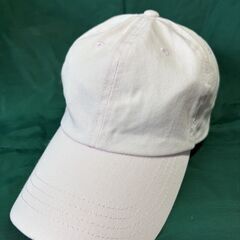 帽子（ローキャップ）レディース　ペール・ピンク　フリーサイズ