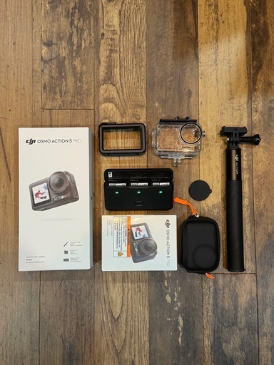 【新品】DJI action5pro 【アクセサリー付き】
