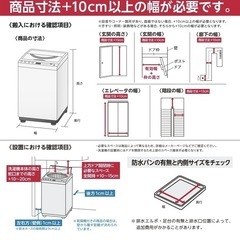 洗濯機ーハイセンス 全自動 洗濯機 5.5kg ホワイト HW-K55Eの画像