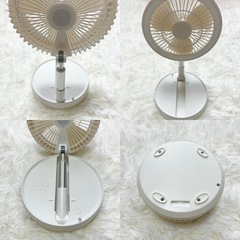 ❤️新品❤️扇風機 サーキュレーター リモコン付き ライト付き 折り畳み式 タイプC 省エネの画像