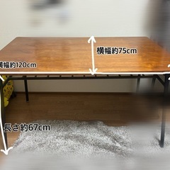 受け渡し予定者決まりました^_^机の画像