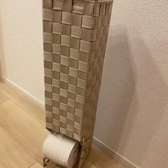 トイレットペーパーホルダー【決まりました】の画像