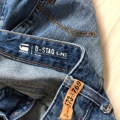 メンズ半パンツデニムの画像