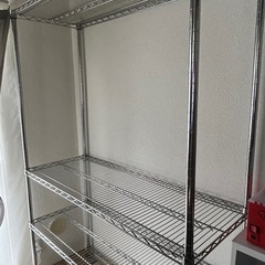 スチールラック　2台（2セット）の画像