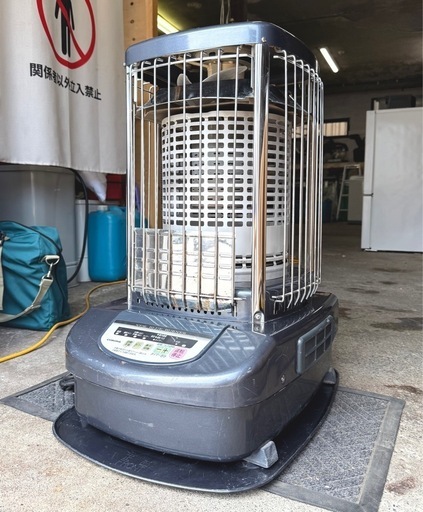 札幌市内配送可 13年製 コロナ ブルーバーナヒーター 業務用石油ストーブ GH-B198F 木造48畳/コンクリート66畳 燃焼確認済み