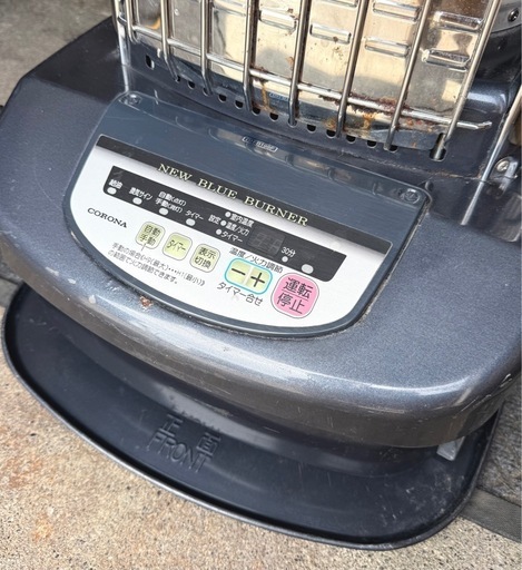 札幌市内配送可 13年製 コロナ ブルーバーナヒーター 業務用石油ストーブ GH-B198F 木造48畳/コンクリート66畳 燃焼確認