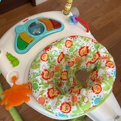 フィッシャープライス　ジャンパルー【折り畳み可能で省スペース】【説明書付】の画像