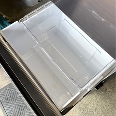 札幌引取り歓迎【6ヵ月保証付き】 美品 21年製 日立 HITACHI 315L 3ドア冷蔵庫 R-V32NV(K) ブリリアントブラックの画像