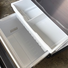 札幌引取り歓迎【6ヵ月保証付き】 美品 21年製 日立 HITACHI 315L 3ドア冷蔵庫 R-V32NV(K) ブリリアントブラックの画像