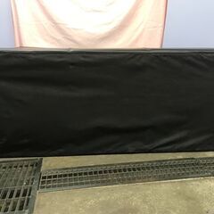 yt250626-007Z ブラック ソファ ３人掛け 中古品 応接間 事務所 インテリアの画像