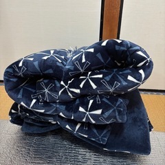 こたつ布団長方形テーブル用毛布の画像