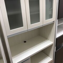 ★リユースのサカイ春日部店★KJ10616 土井インテリア 食器棚  H181×W88×D45 クリーニング済みの画像
