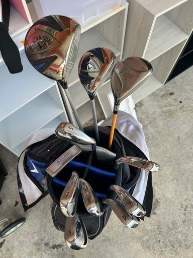 【ゴルフクラブセット】【Callaway】クリーニング済み【管理番号12606】中