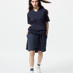 新品・未着用】UNIQLO ユニクロ:エアリズムコットンTシャツ