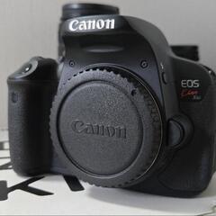 限定値引き中！Canon ﾃﾞｼﾞﾀﾙ一眼ﾚﾌｶﾒﾗ EOS Kiss X6i ﾀﾞﾌﾞﾙｽﾞｰﾑｷｯﾄ　ﾚﾝｽﾞｶﾊﾞｰ･収納ｹｰｽ付き 中古品　軽清掃済の画像