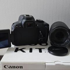 限定値引き中！Canon ﾃﾞｼﾞﾀﾙ一眼ﾚﾌｶﾒﾗ EOS Kiss X6i ﾀﾞﾌﾞﾙｽﾞｰﾑｷｯﾄ　ﾚﾝｽﾞｶﾊﾞｰ･収納ｹｰｽ付き 中古品　軽清掃済の画像