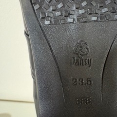 美品！！【レディースシューズ 黒 23.5cm EEE 幅広タイプ】の画像