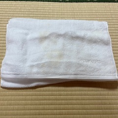 【12枚セット】UCHINOフェイスタオル｜鶴屋刺繍あり・未使用の画像
