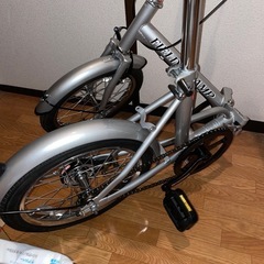[相談中]折りたたみ自転車(ライト付き·防犯登録加入済み）の画像