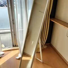 IKEA スタンドミラー 姿見 FLAKNAN 30×150cm