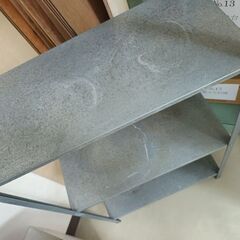 IKEAアウトドアスチールラック中古の画像