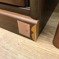 ★リユースのサカイ春日部店★KJ10618  食器棚 ブラウン H197×W106×D45 クリーニング済みの画像