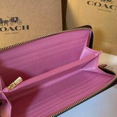 本日限定お値下げ‼️非常に入手困難‼️【日本完売･新作･可愛い COACH 長財布】正規品の画像