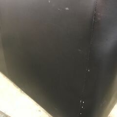 yt250626-008Z ブラック ソファ ３人掛け 中古品 応接間 事務所 インテリアの画像