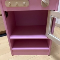 木製キッチン　おままごとの画像