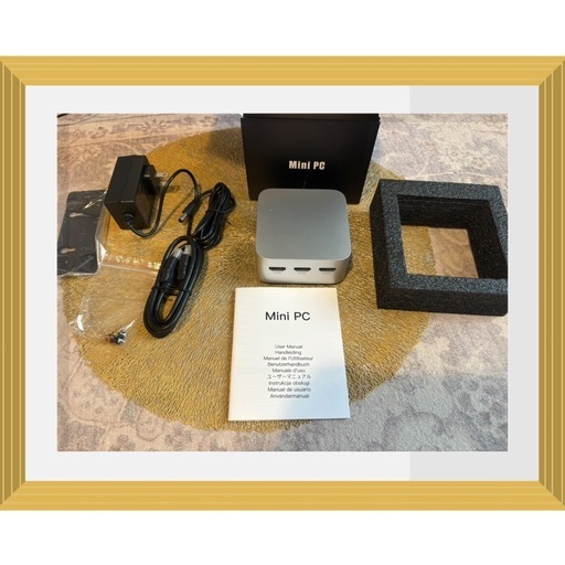 ミニpc 第12世代インテルAlder Lake-N10016GB+512GB