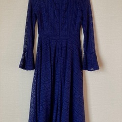 パーティードレス  レース　ロングワンピース《転売不可》の画像