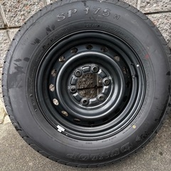 ハイエース 新車外し純正タイヤホイール4本セット (真木蔵人) 新