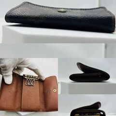 【❗️✨ユニセックス✨❗️】LOUIS VUITTON ✨ミュルティクレ4 🌟モノグラム✨ キーケース🔑シリアルNo.FL0074✨の画像