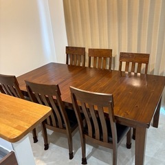 アメリカ家具ダイニングテーブルセット