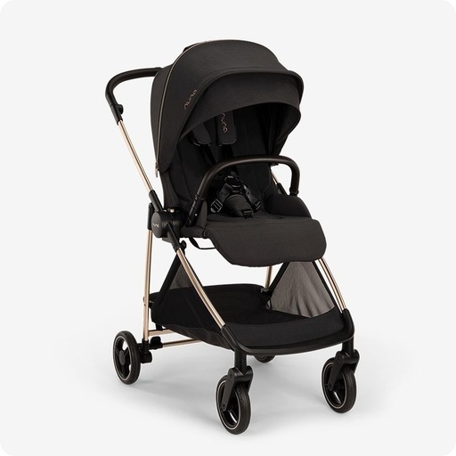 受け渡し範囲広め！[新品未開封] nuna ヌナ イクサ ネクスト リべテッドローズ ベビーカー　専用レインカバー付き