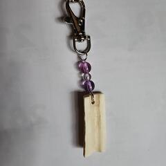 シカ角キーホルダー②　ハンドメイドの画像