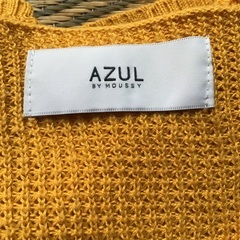 AZUL BY MOUSSY トップス S イエローの画像