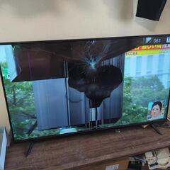 壊れているテレビ