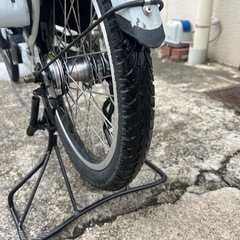 🉐319🉐バッテリー長持ち🉐🉐 ブリヂストン 前24後20インチ 電動自転車🈹現車確認🉑の画像