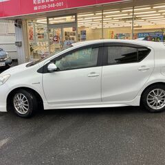 ★アクア★ｓ★フルエアロ★走行100100㎞！支払総額58万円！燃費いいコンパクト！の画像