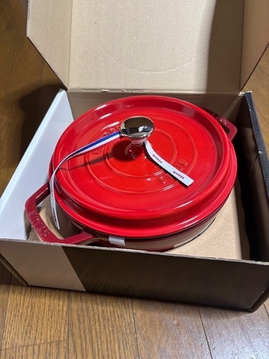 ストウブ ピコ ココット ラウンド 22cm チェリー 2.6L