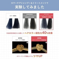 【新品・未使用】COLORIS カラーケア シャンプー＆トリートメント セットの画像