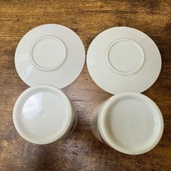 【未使用品】レトロ　カップ　ソーサー　セットの画像