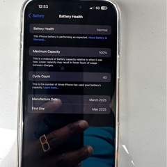 アップルのiPhone 16 pro max 256 GB