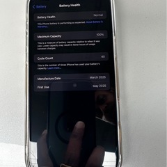アップルのiPhone 16 pro max 256 GBの画像