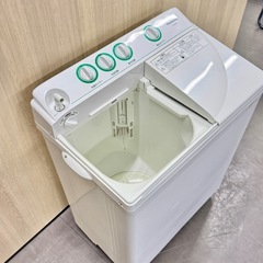 A1309🌟激安‼️パナソニック2016年製ニ槽式洗濯機NA-W40G24.0k🌟の画像