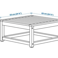 IKEA屋外用　シートセクションの画像