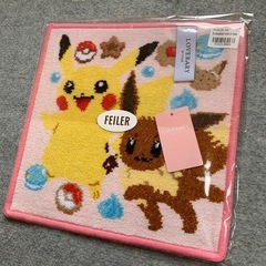ラブラリーバイフェイラー　ポケモン　ピカチュウ＆イーブイ　ハンカチの画像