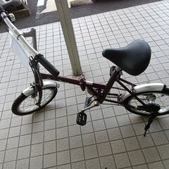 リユースのサカイ栃木店★ジモティ割あり★  折りたたみ自転車 1...
