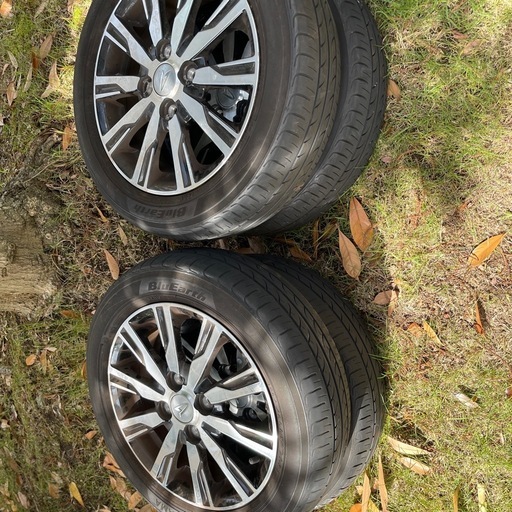 決まりました　　タイヤ